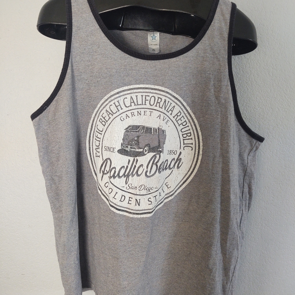 Mens Tank Top California
